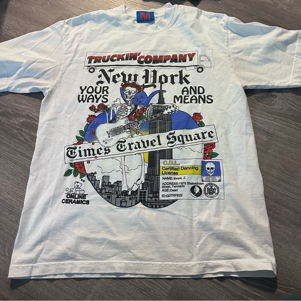 Online Ceramics + Dead & Co Men's 2022 Summer Tour Tee